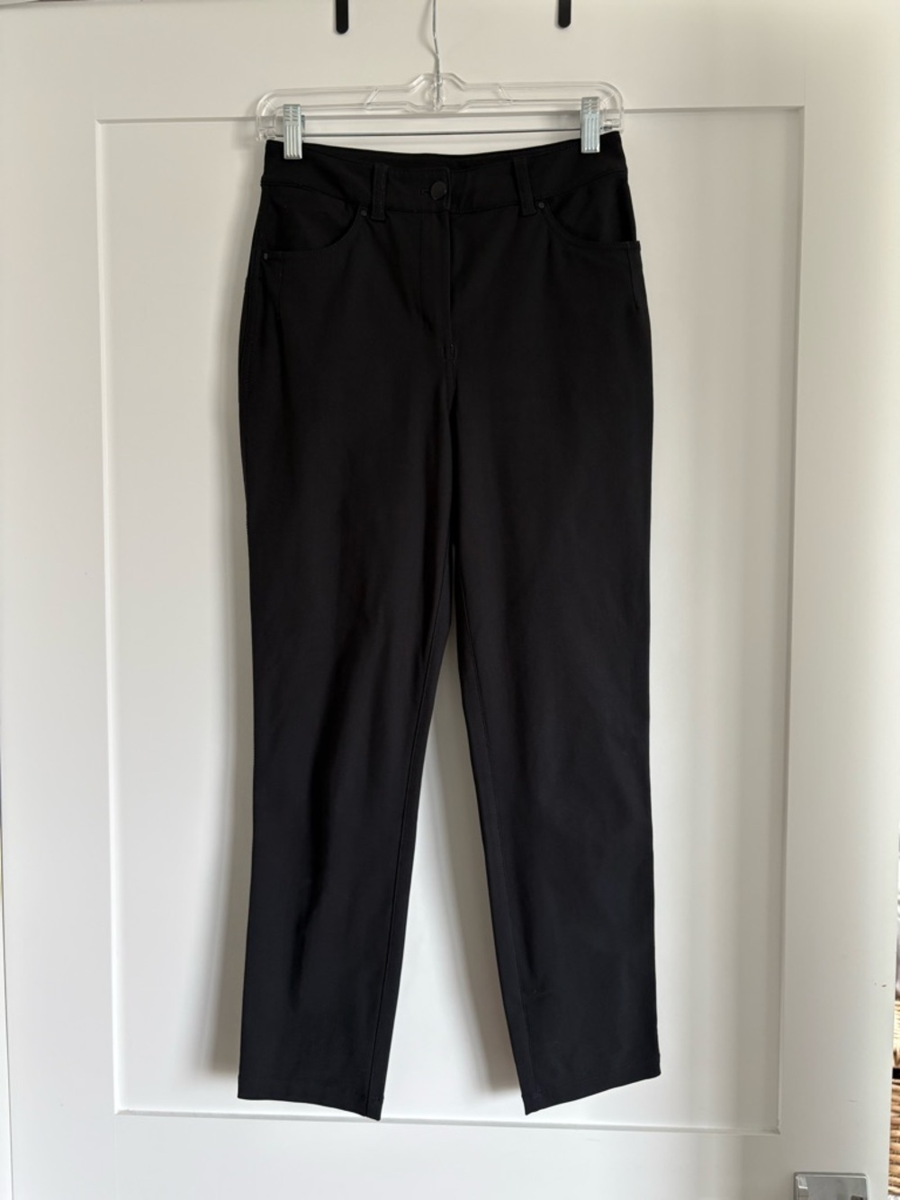 lululemon athletica Black City Sleek 5 pocket 7/8 pants